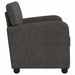 Fauteuil Antiekzwart Kunstleer