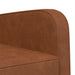 Fauteuil Antiek Bruin Kunstleer