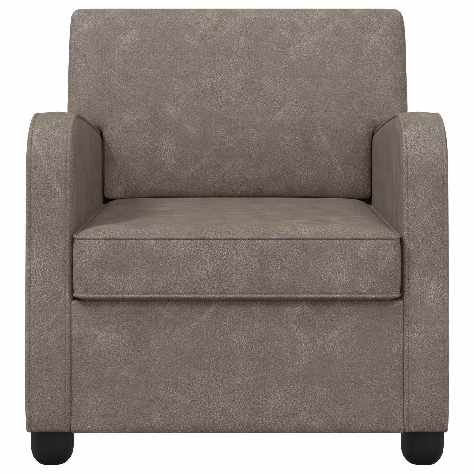 Fauteuil Antiekgrijs Kunstleer