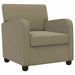 Fauteuil Kaki fluweel