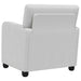 Fauteuil Lichtgrijs fluweel