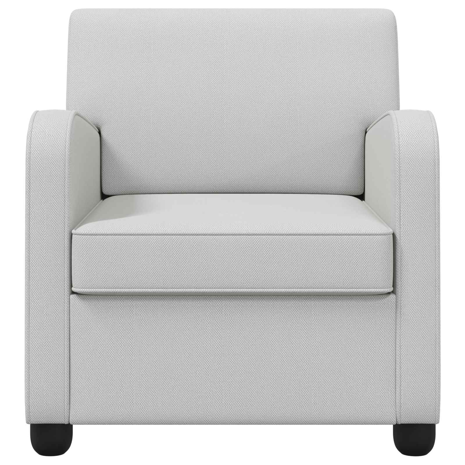 Fauteuil Lichtgrijs fluweel