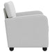 Fauteuil Lichtgrijs fluweel