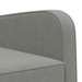 Fauteuil Donkergrijs fluweel