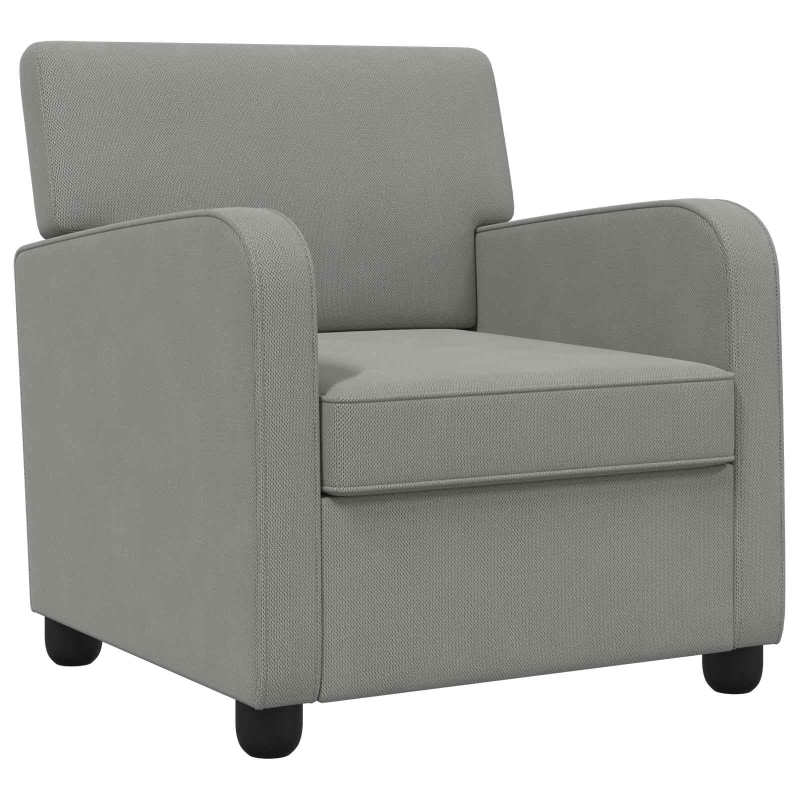 Fauteuil Donkergrijs fluweel
