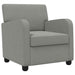 Fauteuil Donkergrijs fluweel