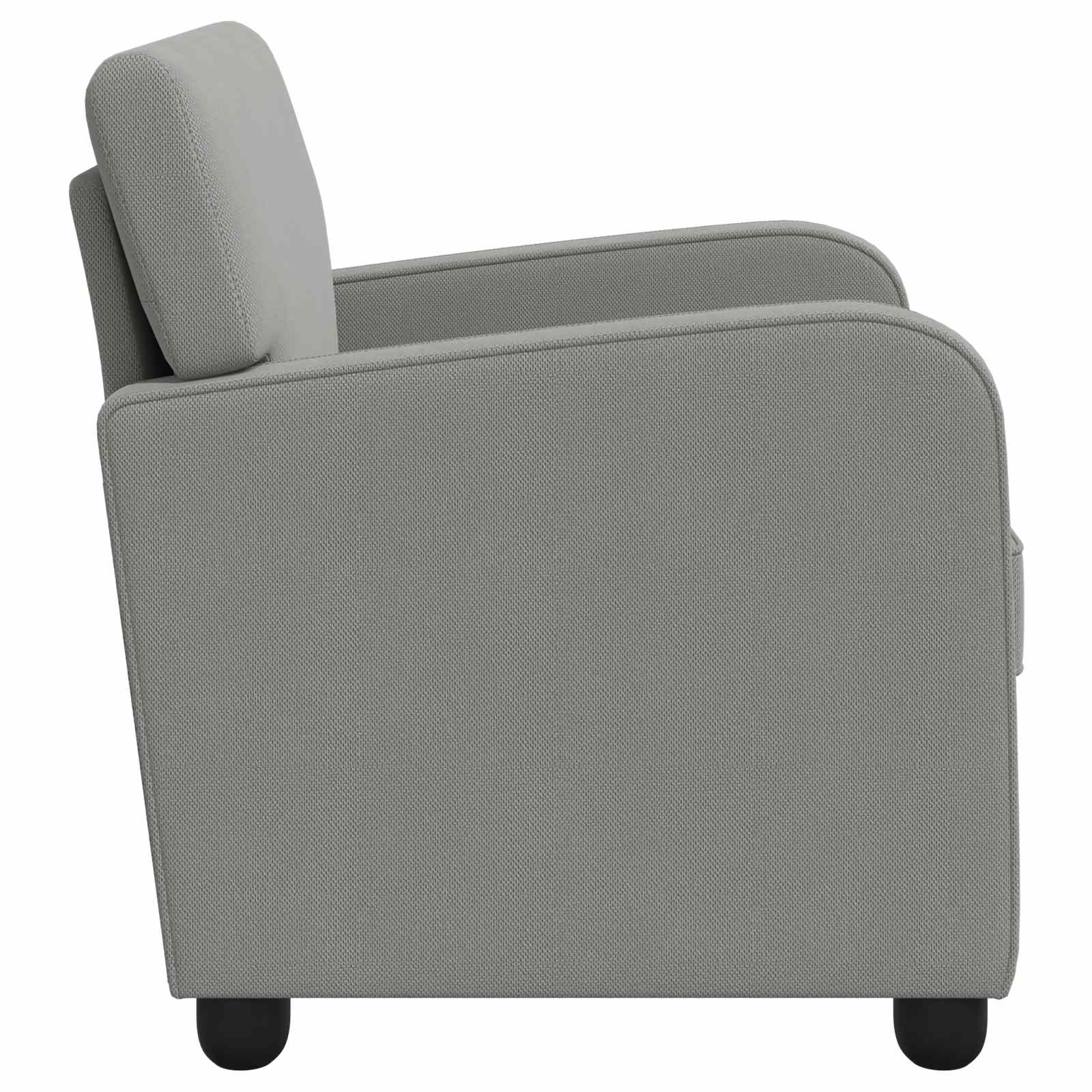 Fauteuil Donkergrijs fluweel