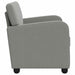 Fauteuil Donkergrijs fluweel