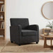 Fauteuil Zwart fluweel