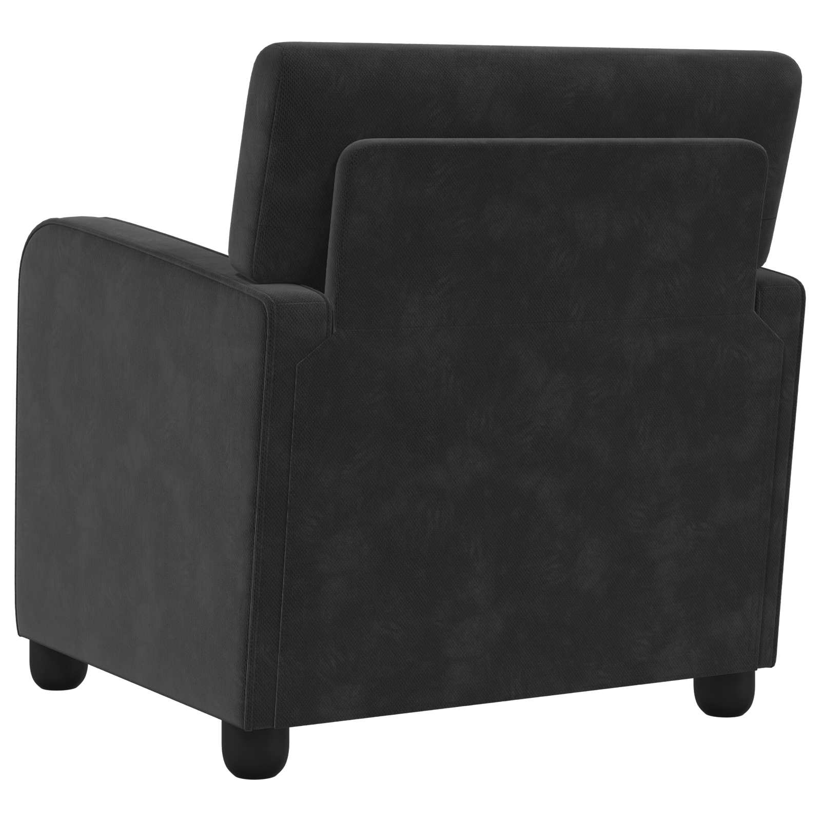 Fauteuil Zwart fluweel