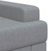Fauteuil Lichtgrijs Stof