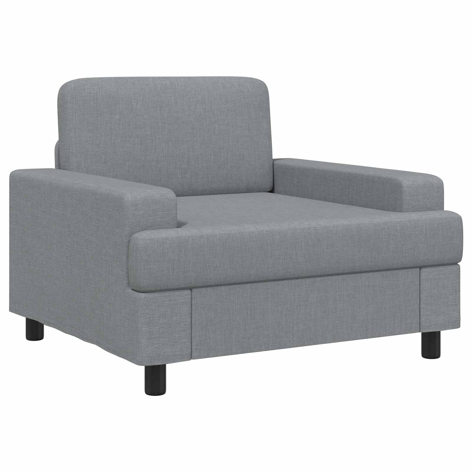 Fauteuil Lichtgrijs Stof