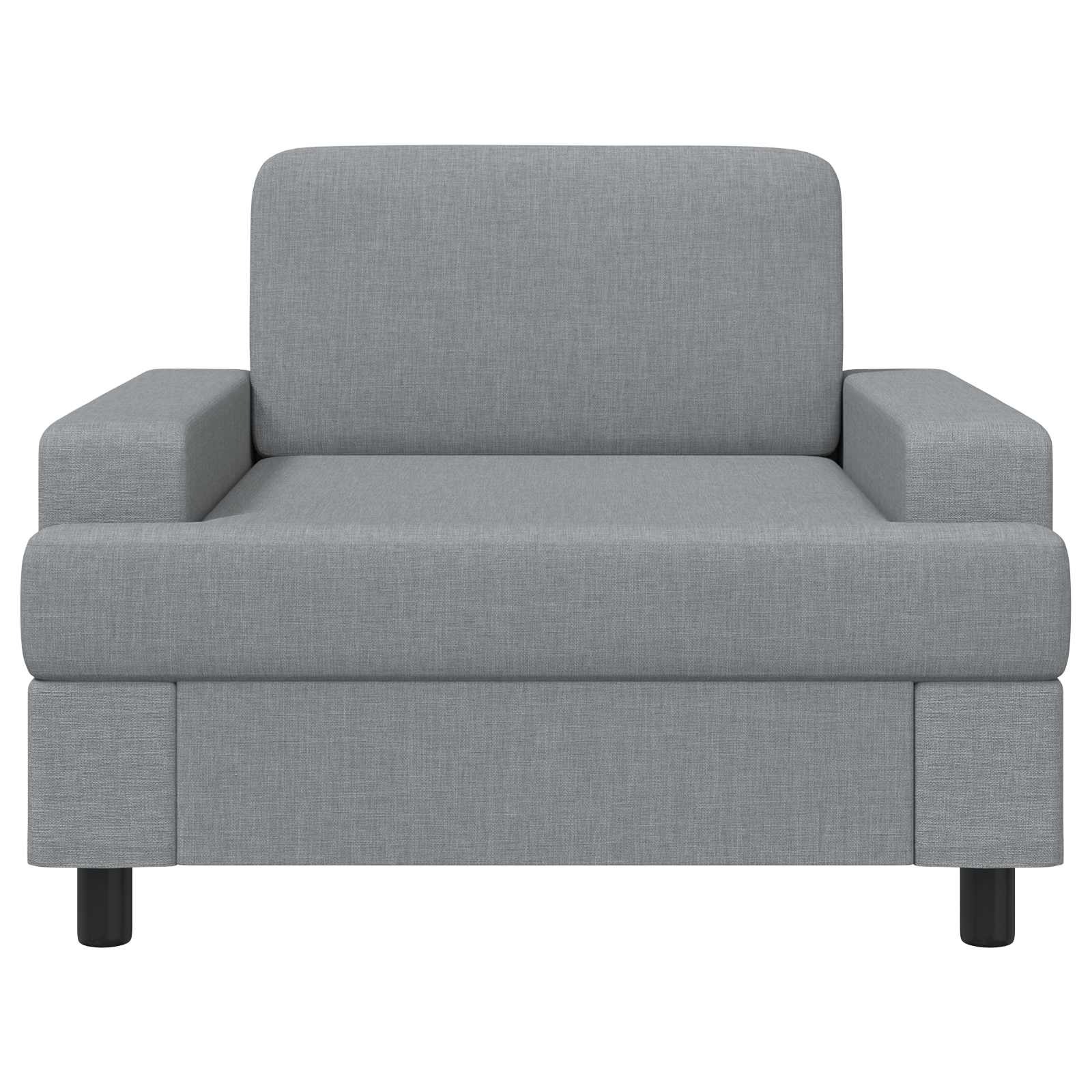Fauteuil Lichtgrijs Stof