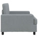 Fauteuil Lichtgrijs Stof