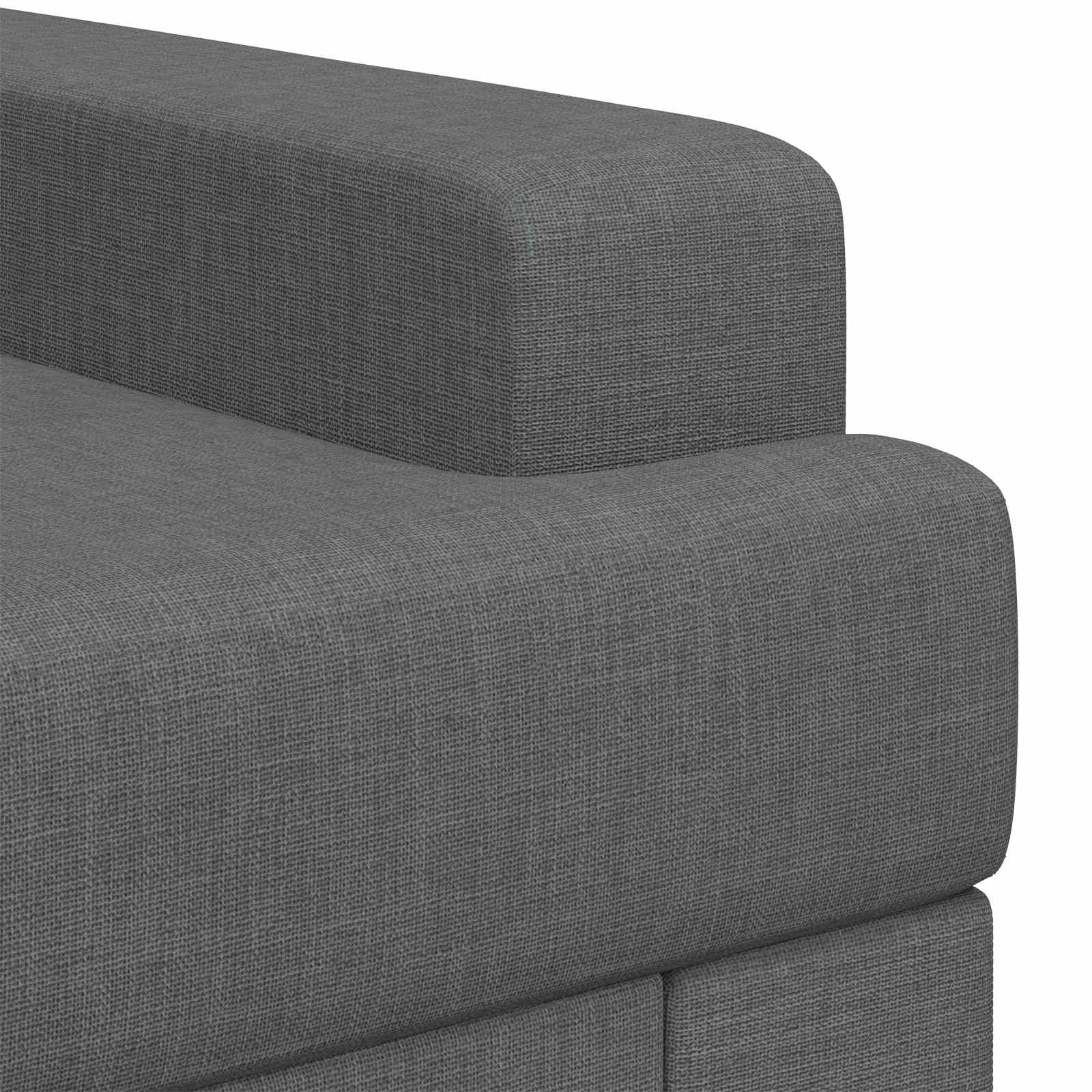 Fauteuil Donkergrijs Stof