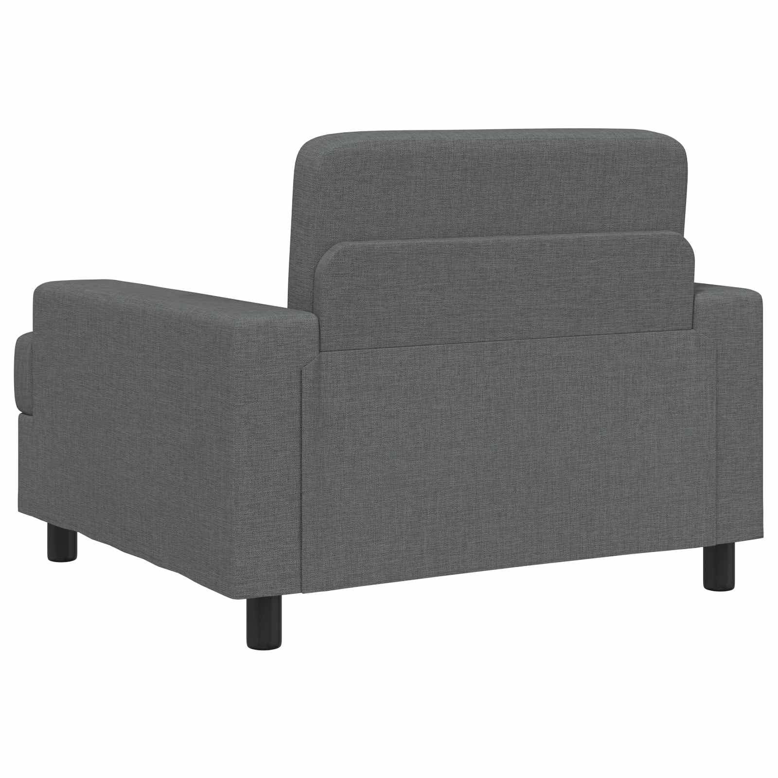 Fauteuil Donkergrijs Stof