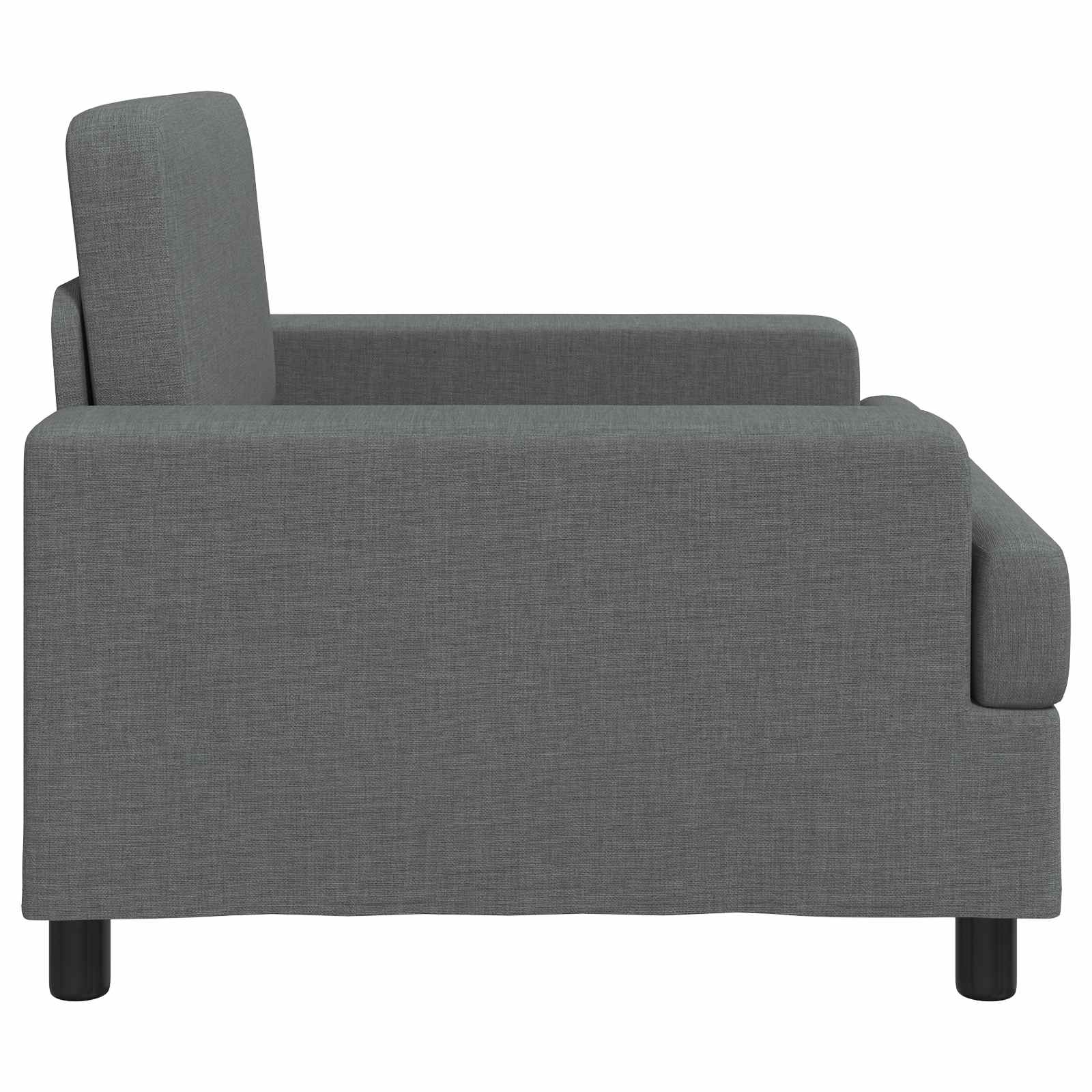 Fauteuil Donkergrijs Stof