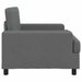 Fauteuil Donkergrijs Stof