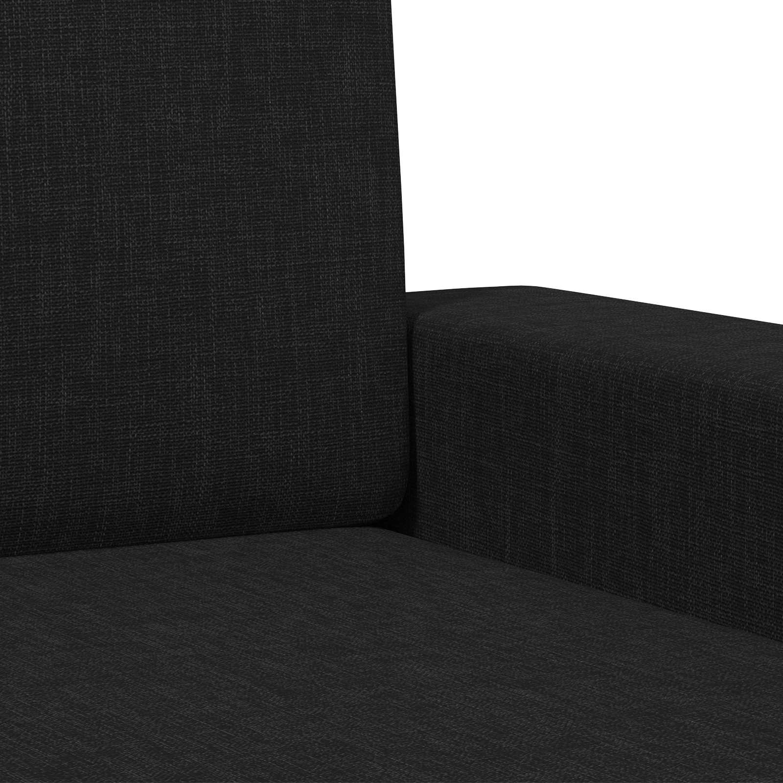 Fauteuil Zwart Stof