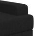 Fauteuil Zwart Stof