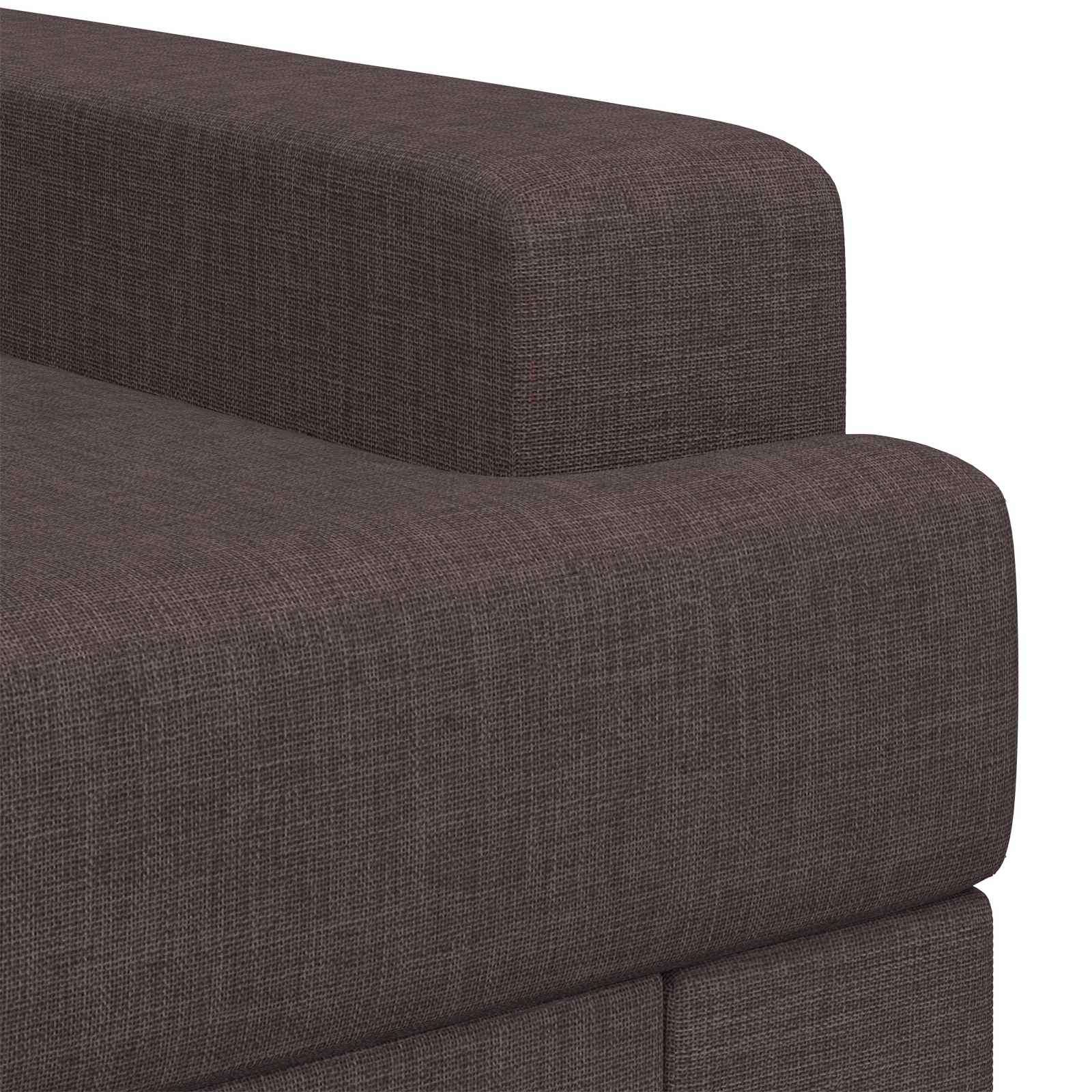 Fauteuil Donkerbruin Stof
