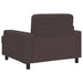 Fauteuil Donkerbruin Stof