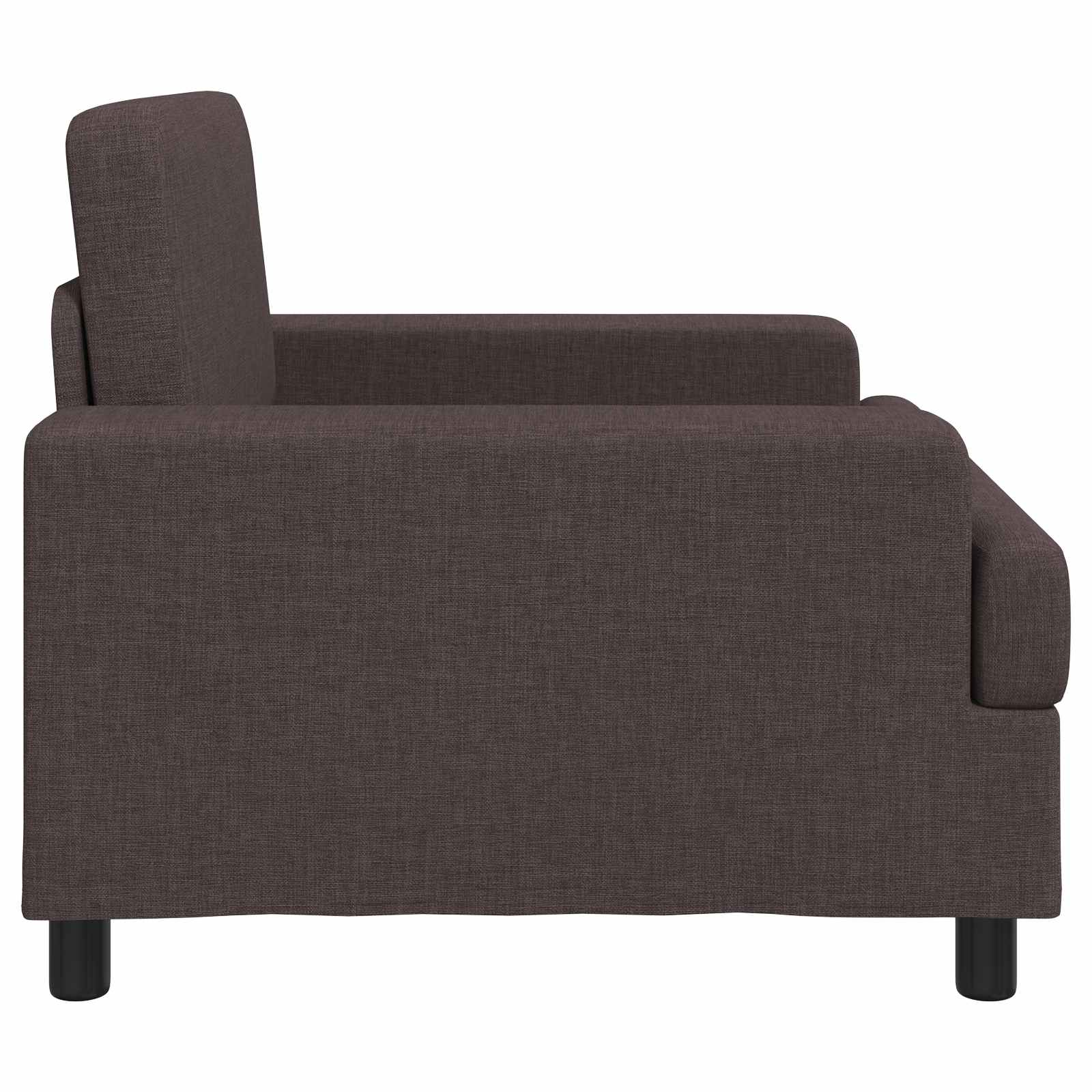 Fauteuil Donkerbruin Stof