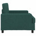 Fauteuil Donkergroen Stof
