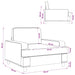 Fauteuil Donkergroen Stof
