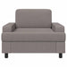 Fauteuil Taupe Stof