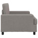 Fauteuil Taupe Stof