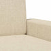 Fauteuil Crèmekleurig Stof