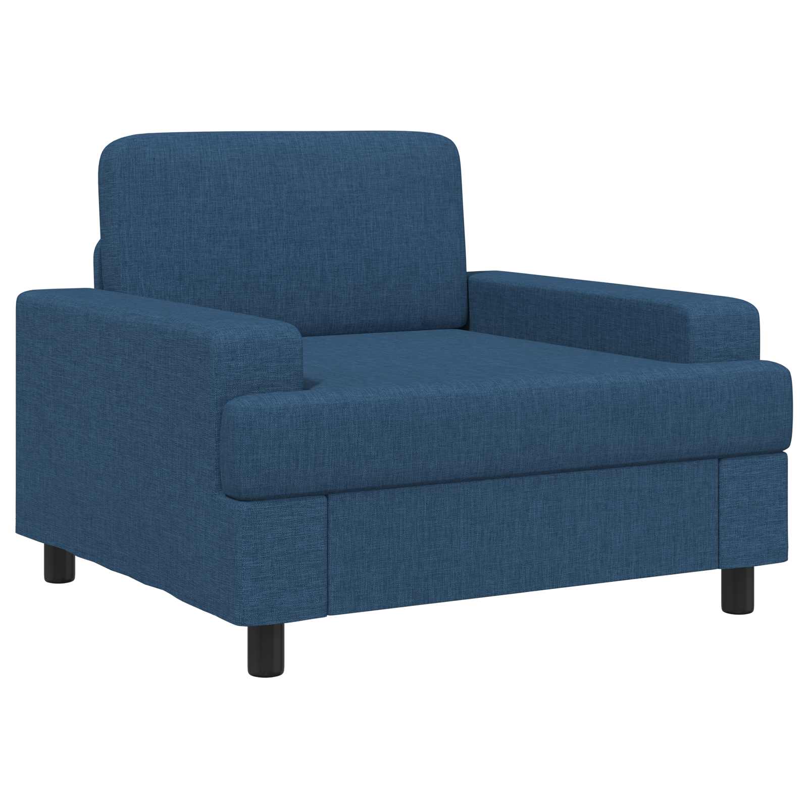 Fauteuil Blauw Stof