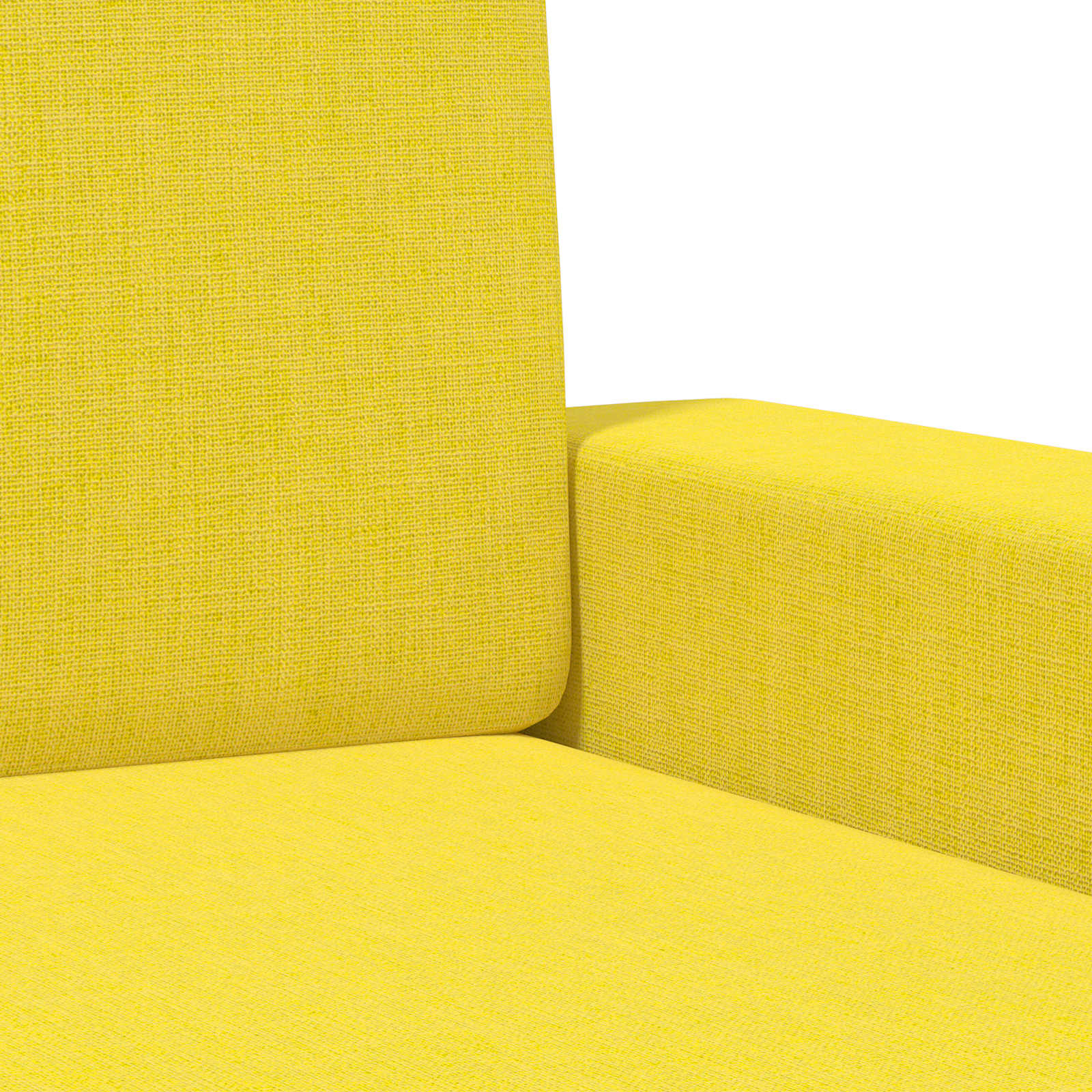 Fauteuil Lichtgeel Stof