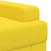 Fauteuil Lichtgeel Stof