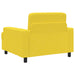 Fauteuil Lichtgeel Stof
