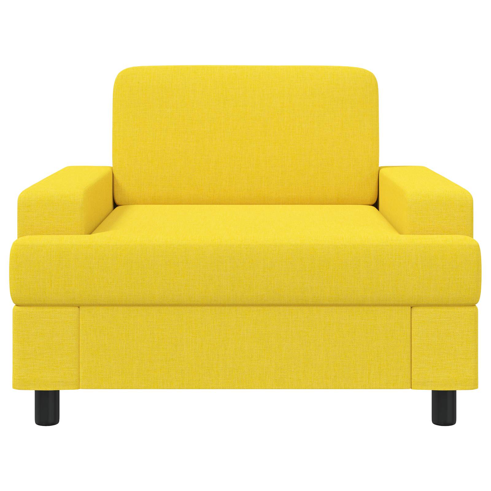 Fauteuil Lichtgeel Stof