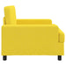 Fauteuil Lichtgeel Stof