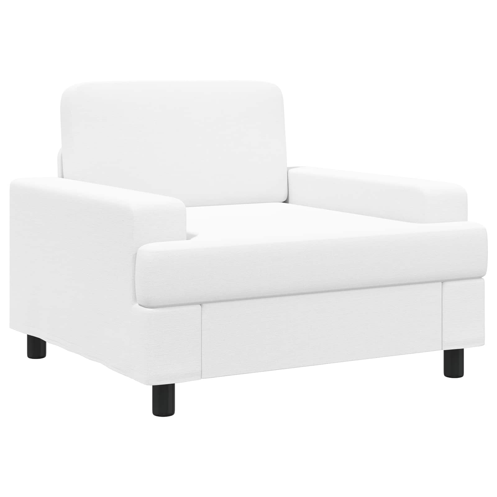 Fauteuil Wit Stof
