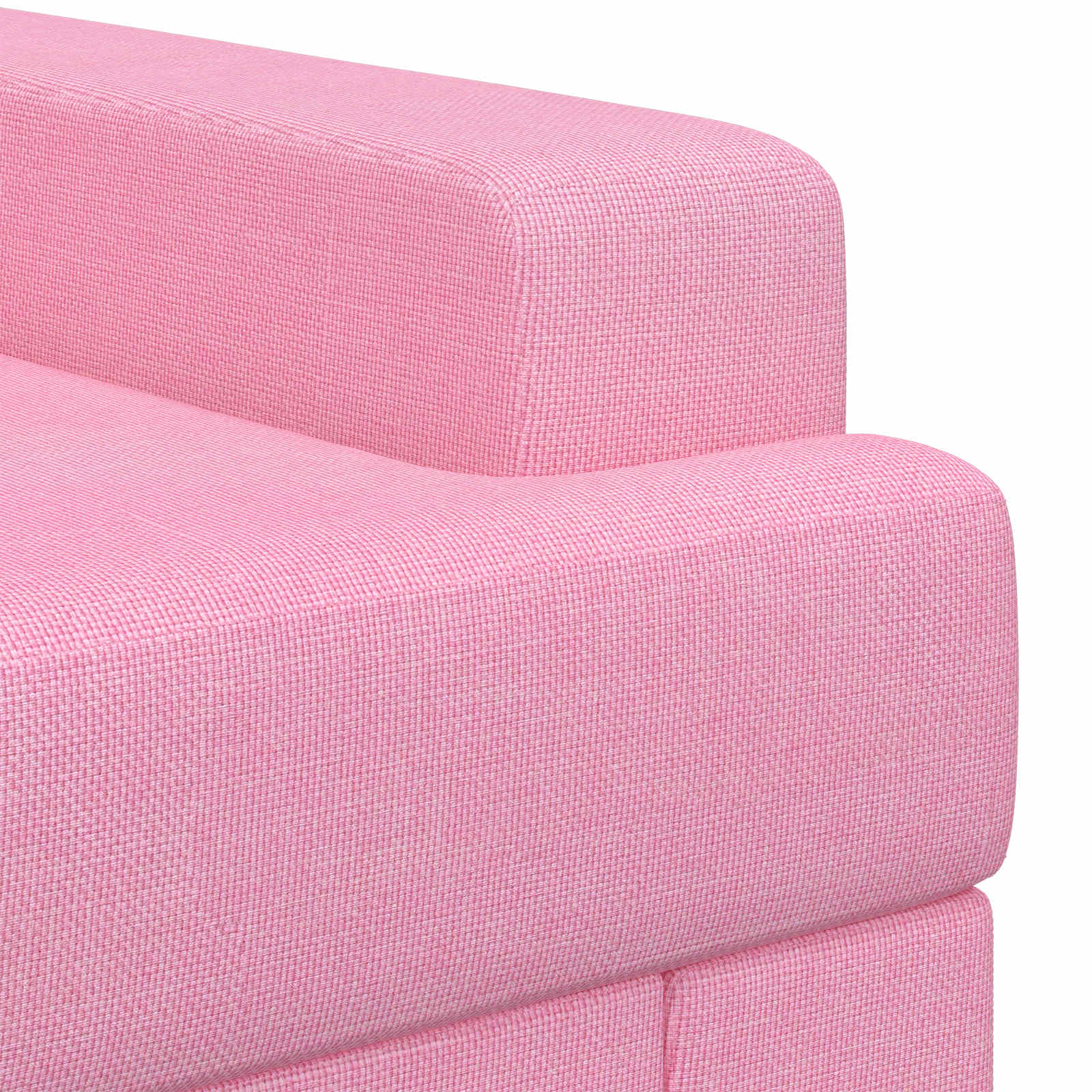 Fauteuil Roze Stof