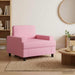 Fauteuil Roze Stof