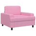 Fauteuil Roze Stof