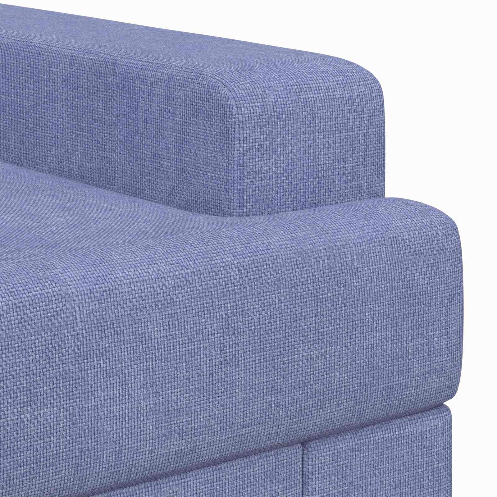 Fauteuil Jeans Blauw Stof
