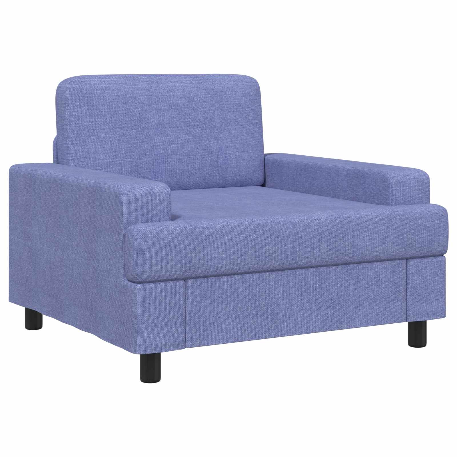 Fauteuil Jeans Blauw Stof