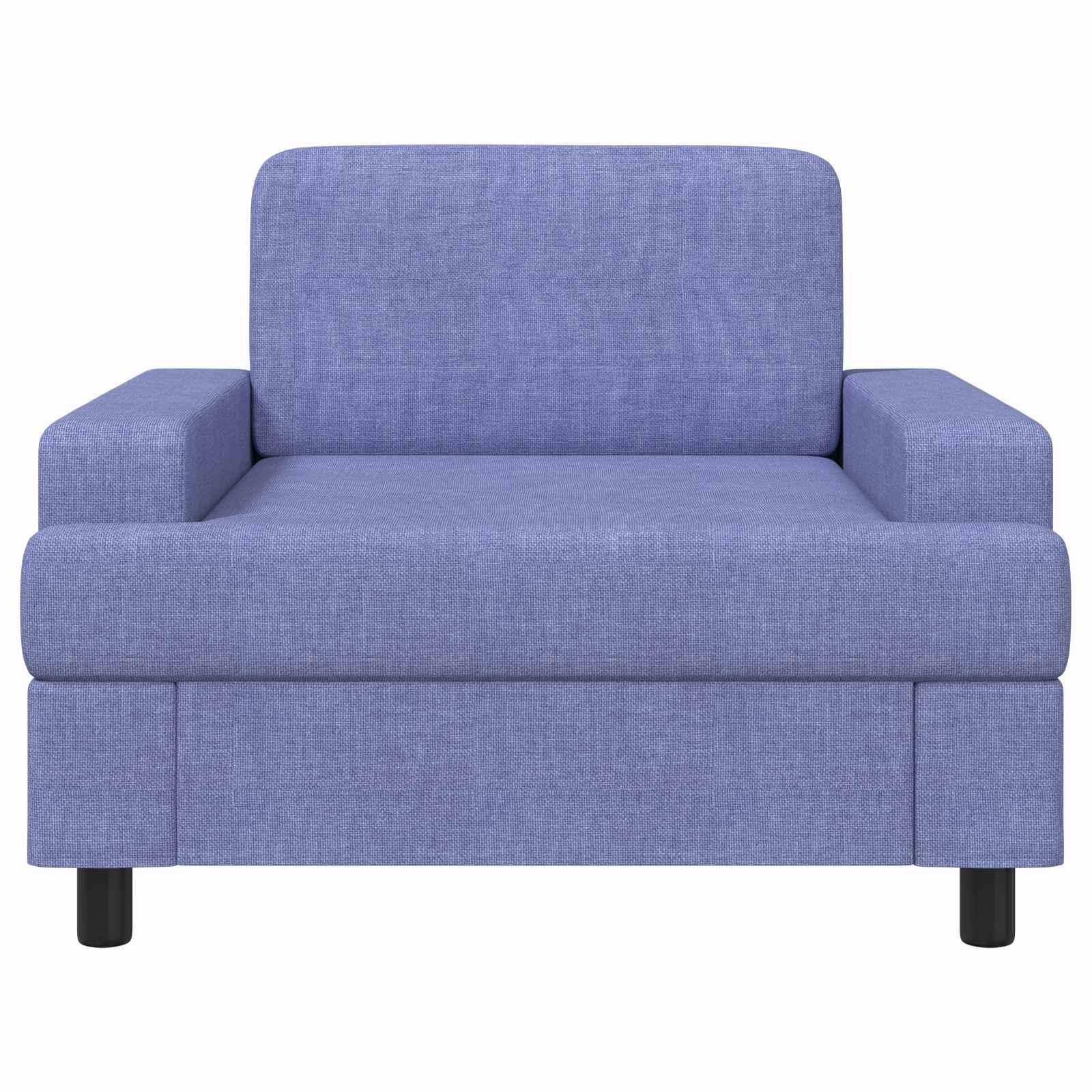 Fauteuil Jeans Blauw Stof