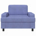 Fauteuil Jeans Blauw Stof