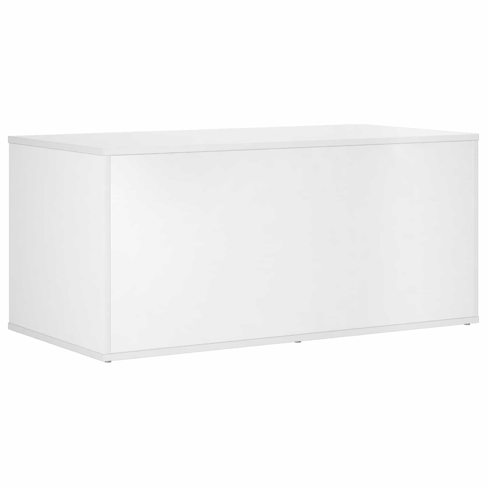 Kattenkrat meubel Wit 100 x 49 x 45 cm Bewerkt hout