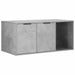 Kattenkrat meubel Betongrijs 100 x 49 x 45 cm Bewerkt hout