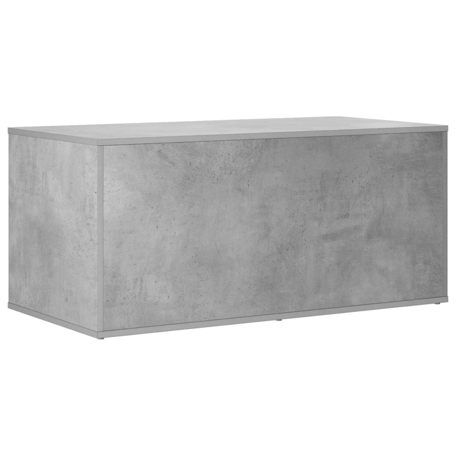 Kattenkrat meubel Betongrijs 100 x 49 x 45 cm Bewerkt hout