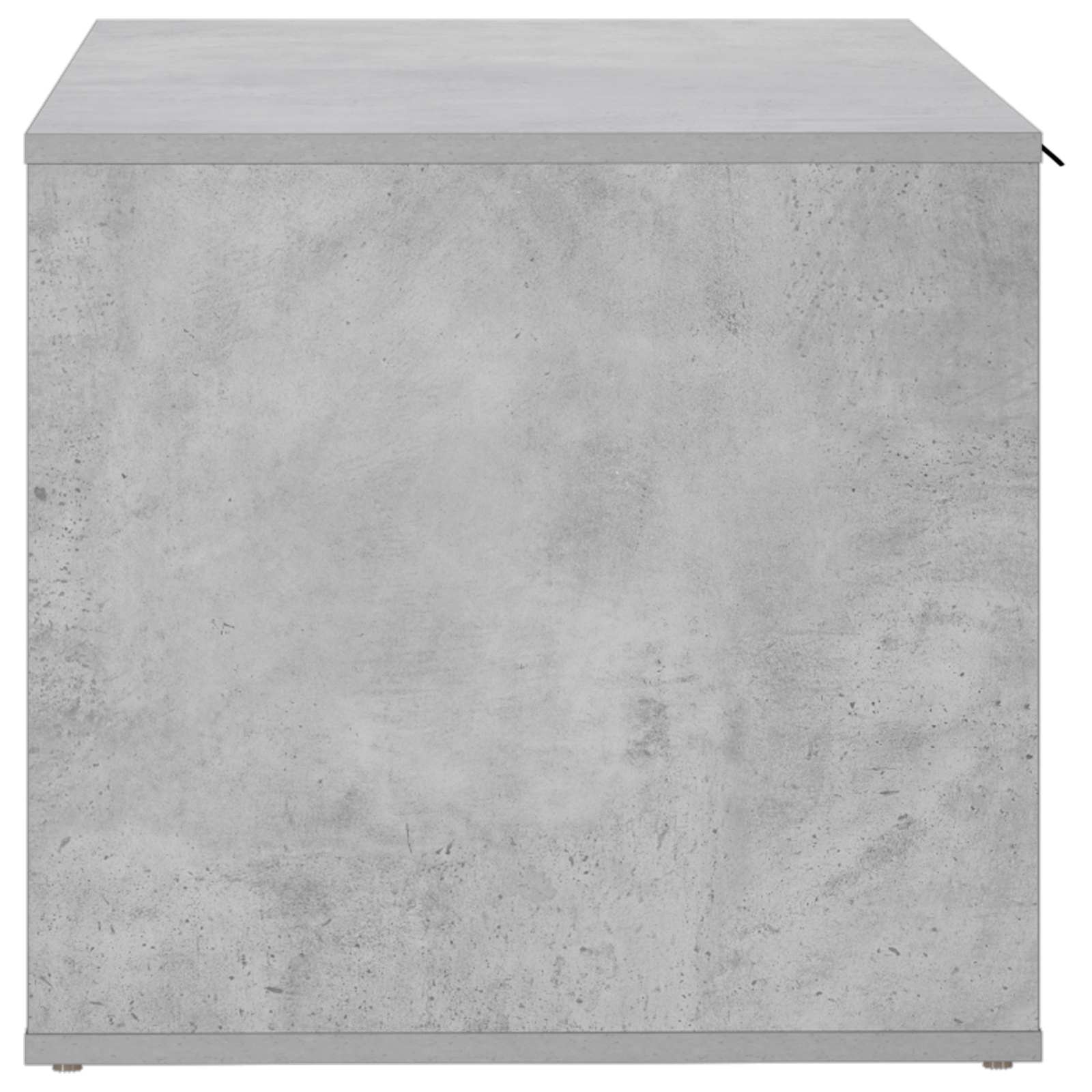 Kattenkrat meubel Betongrijs 100 x 49 x 45 cm Bewerkt hout